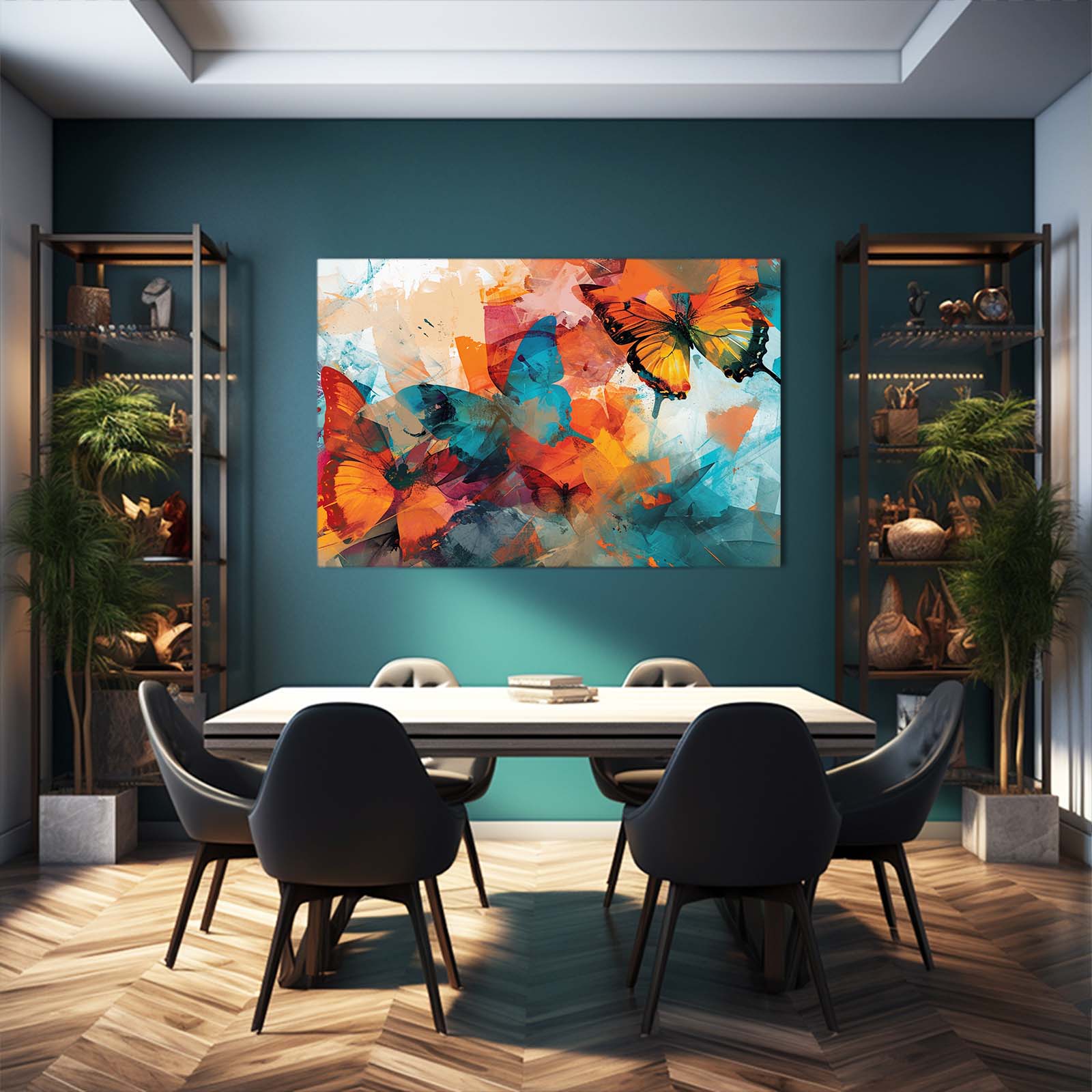 Expressionist Butterfly Wall Art