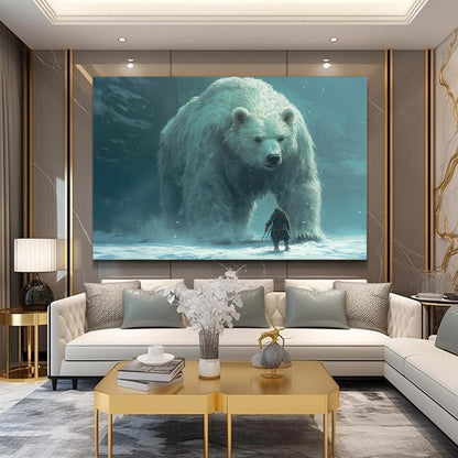 Fantasy Art Bear Rider
