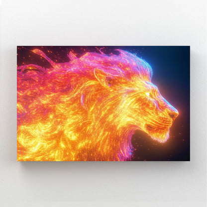 Fierce Lion Art