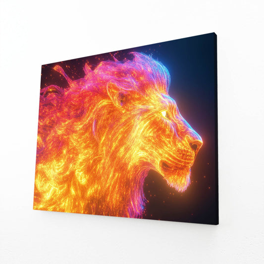 Fierce Lion Art