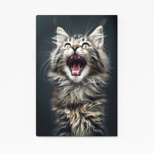 Fierce Roar Cat Wall Art