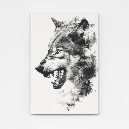 Fierce Wolf Art