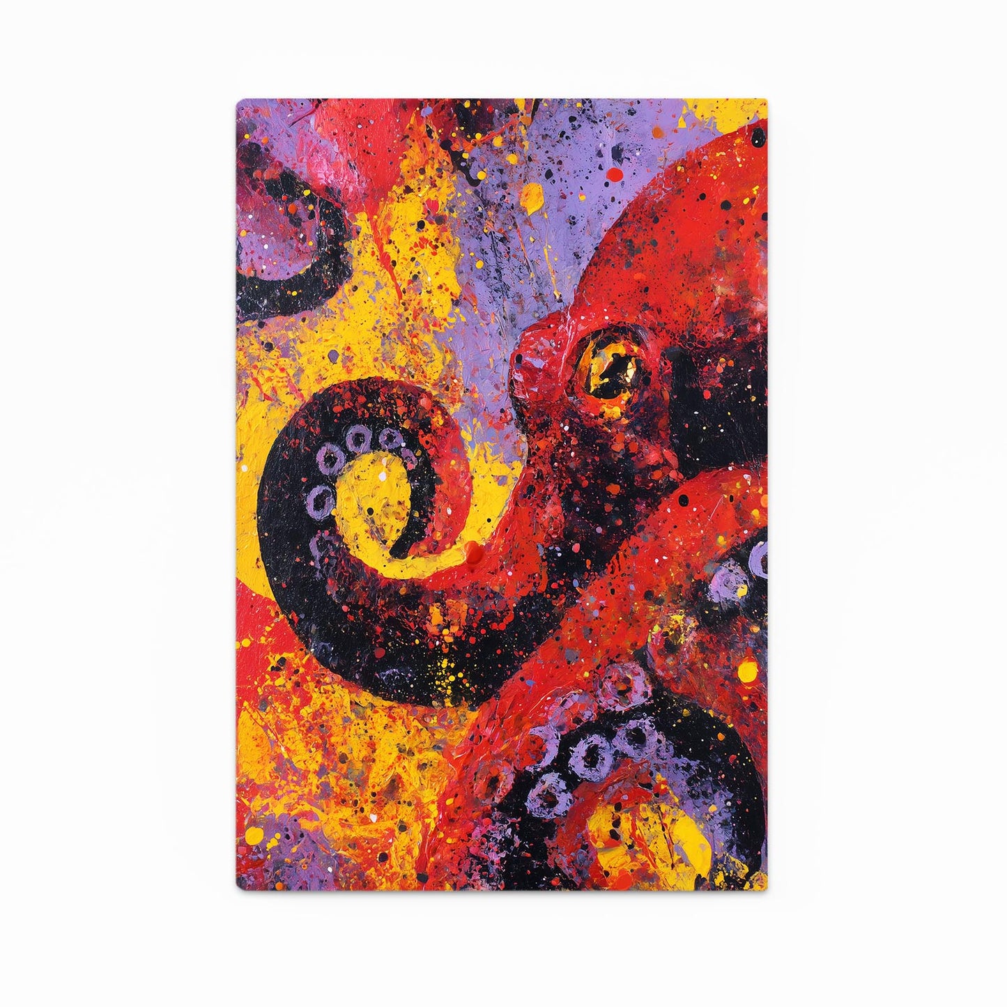 Fiery Graffiti Octopus Prints – fiery graffiti octopus canvas print