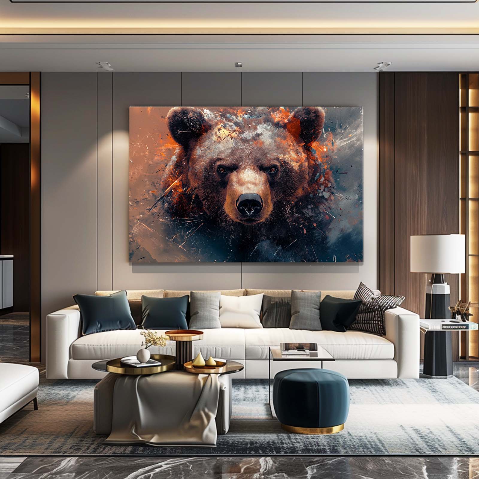 Fire Bear Art