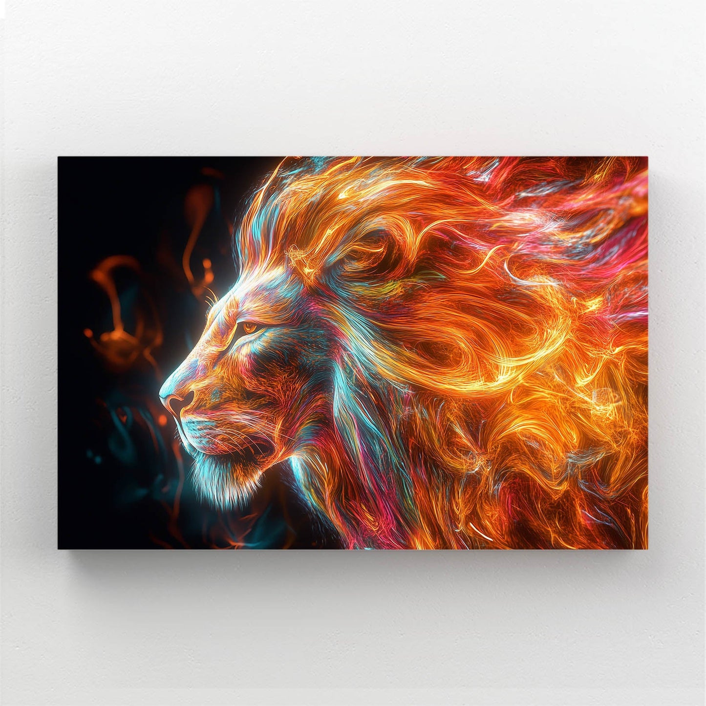 Fire Lion Art