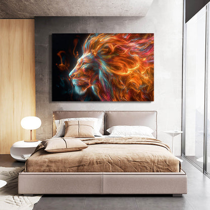 Fire Lion Art