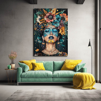 Floral Boho Canvas