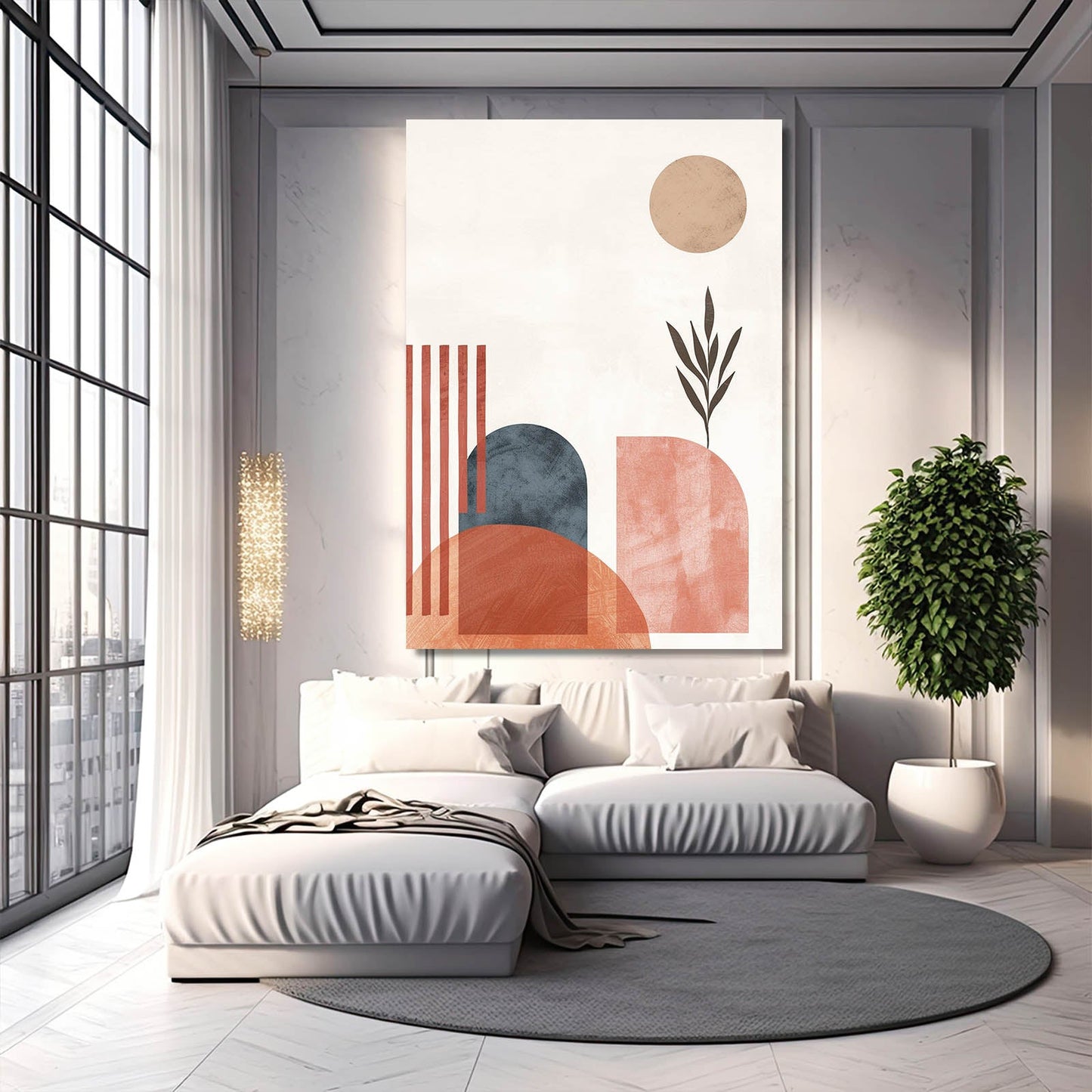 Floral Boho Wall Art