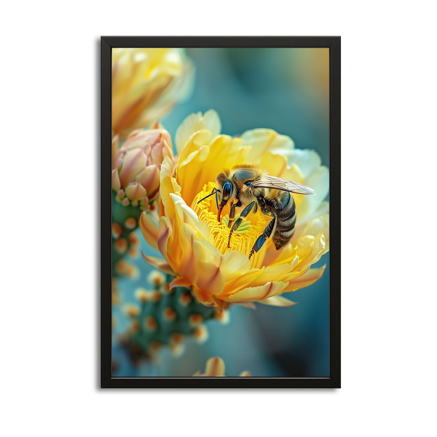 Flower Bee Art