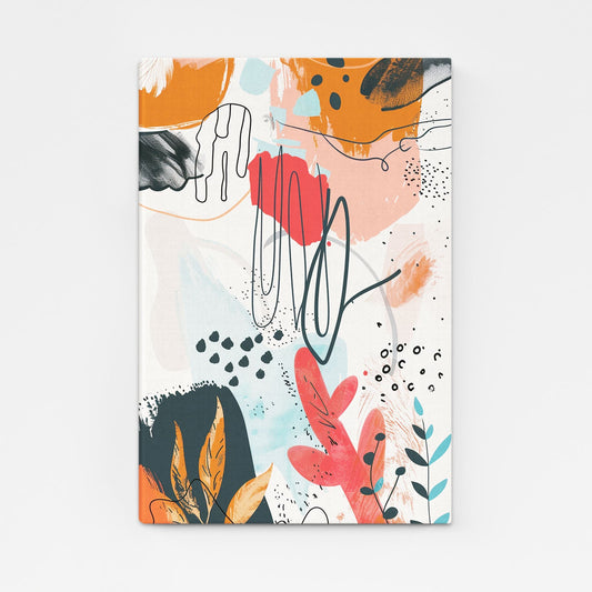 Flower Boho Wall Art