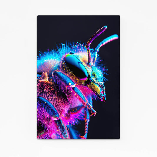 Fluorescent Bee Art