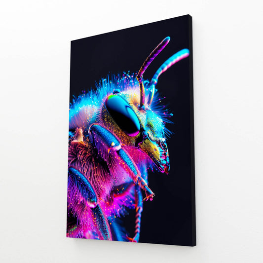 Fluorescent Bee Art