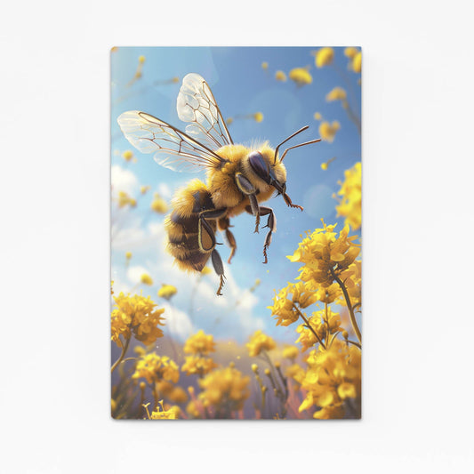 Flying Bee Art