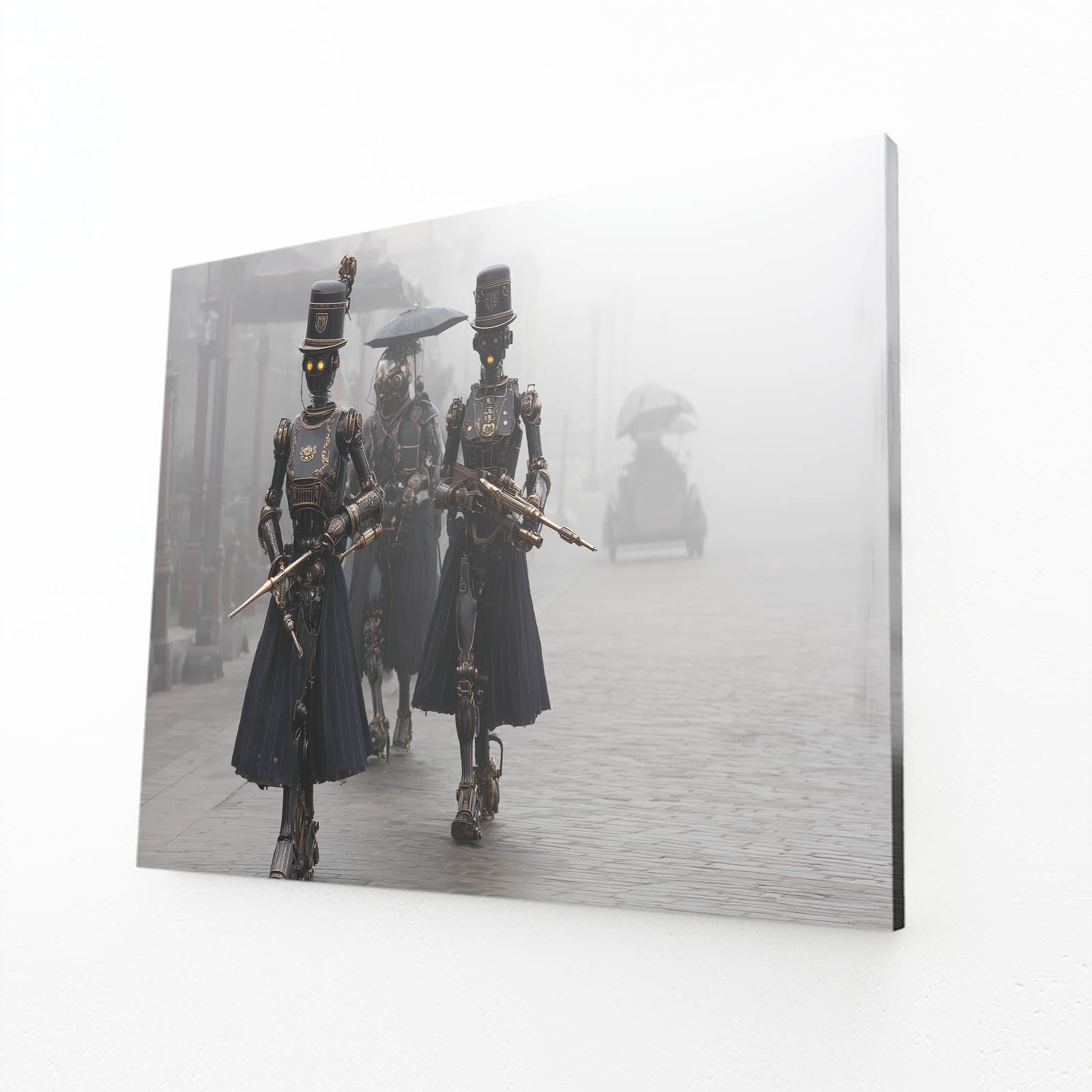 Foggy Blade Wanderers Steampunk Wall Decor – foggy blade wanderers steampunk canvas print