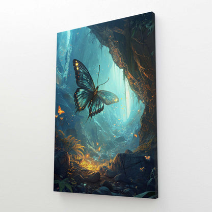 Forest Spirit Butterfly Wall Art