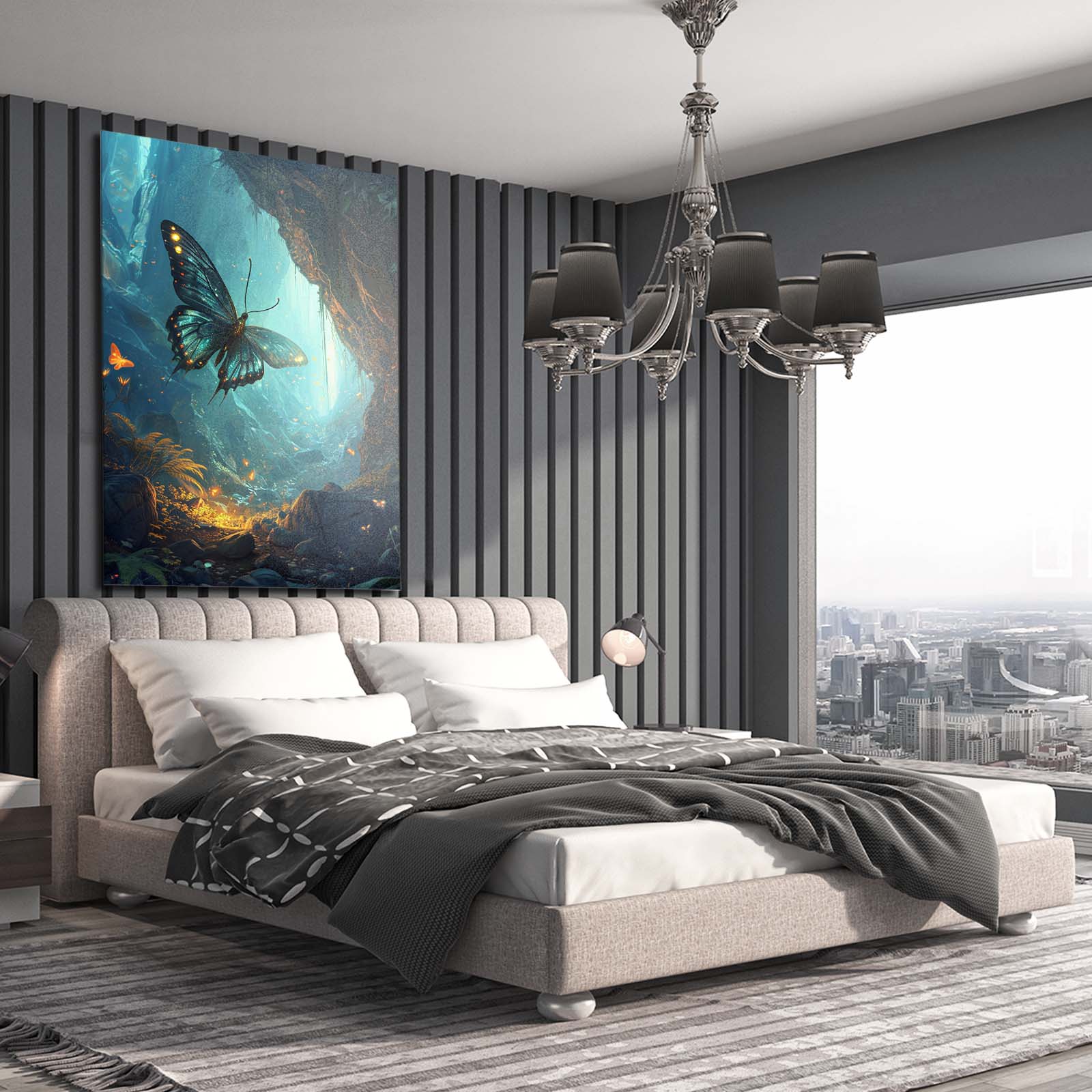 Forest Spirit Butterfly Wall Art