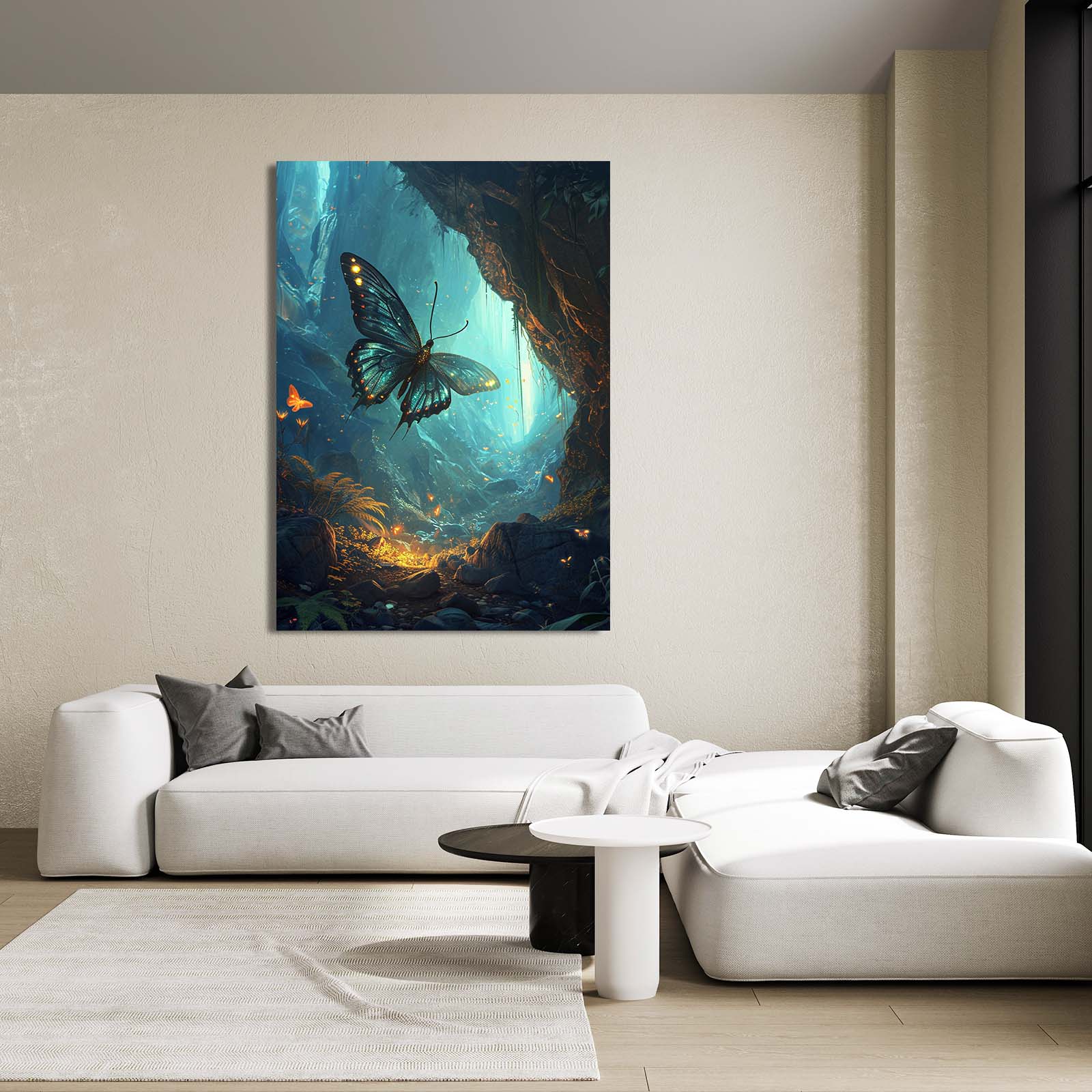 Forest Spirit Butterfly Wall Art