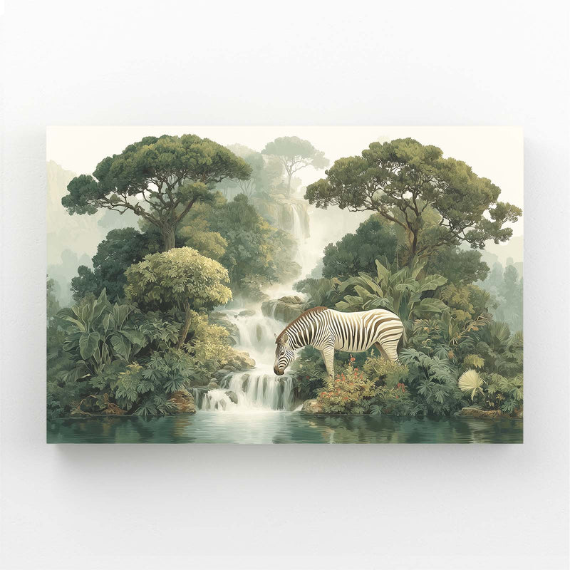 Forest Zebra Prints – forest canvas print