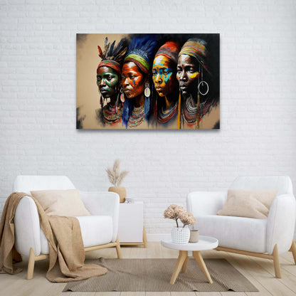 Framed African Wall Art