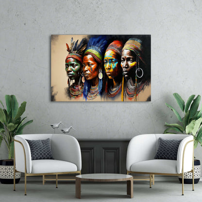 Framed African Wall Art
