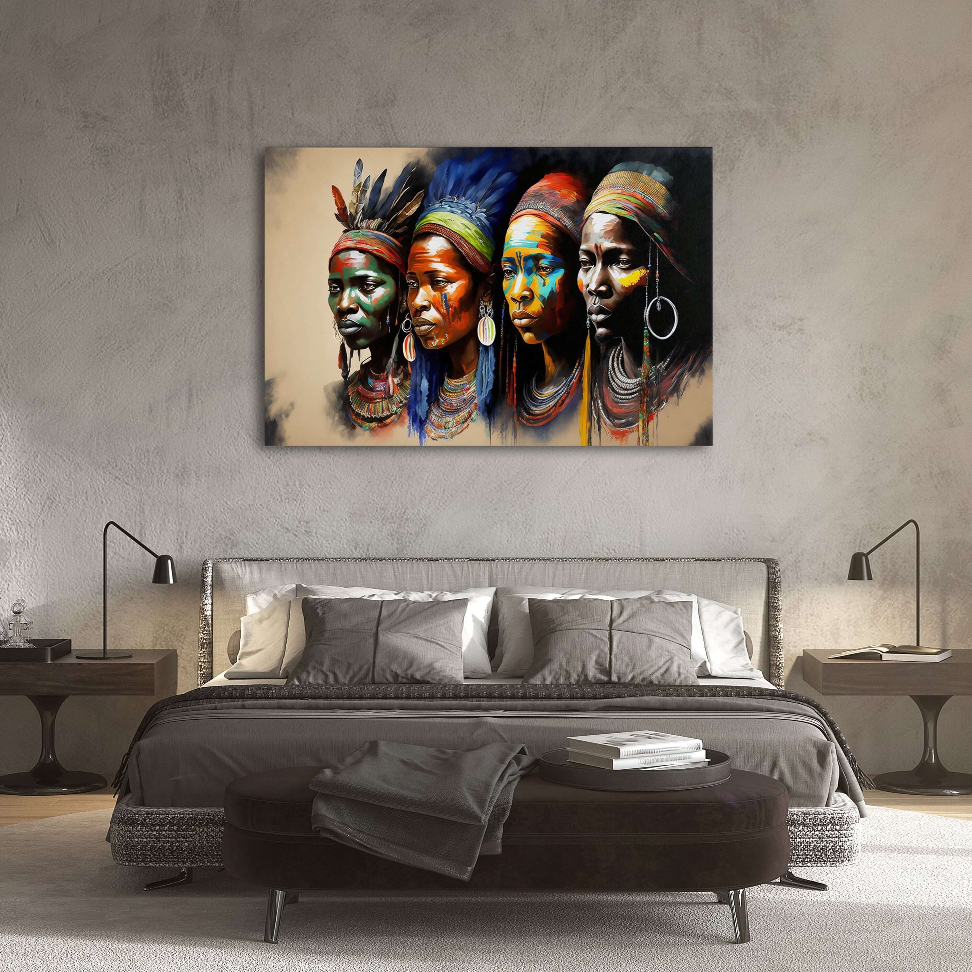 Framed African Wall Art