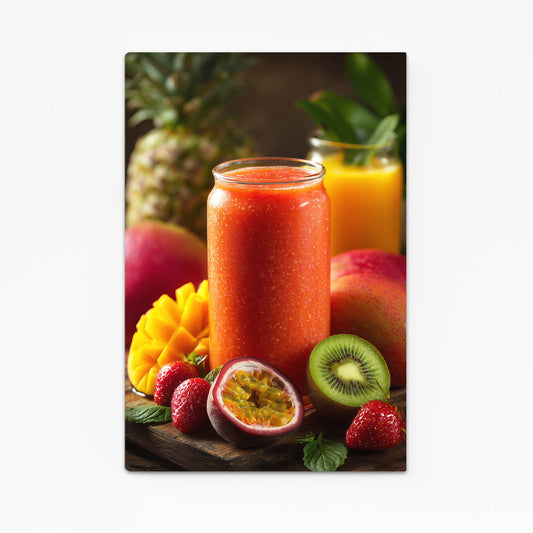 Fresh Smoothie Spread Fruit Prints – fresh smoothie spread fruit canvas print