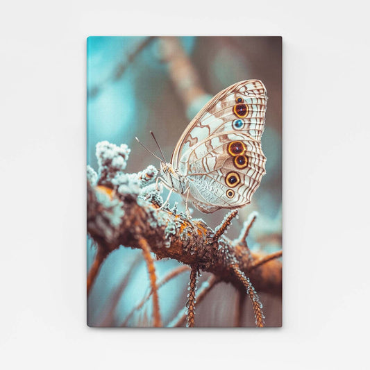 Frosted Butterfly Wall Art