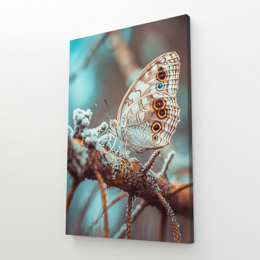 Frosted Butterfly Wall Art