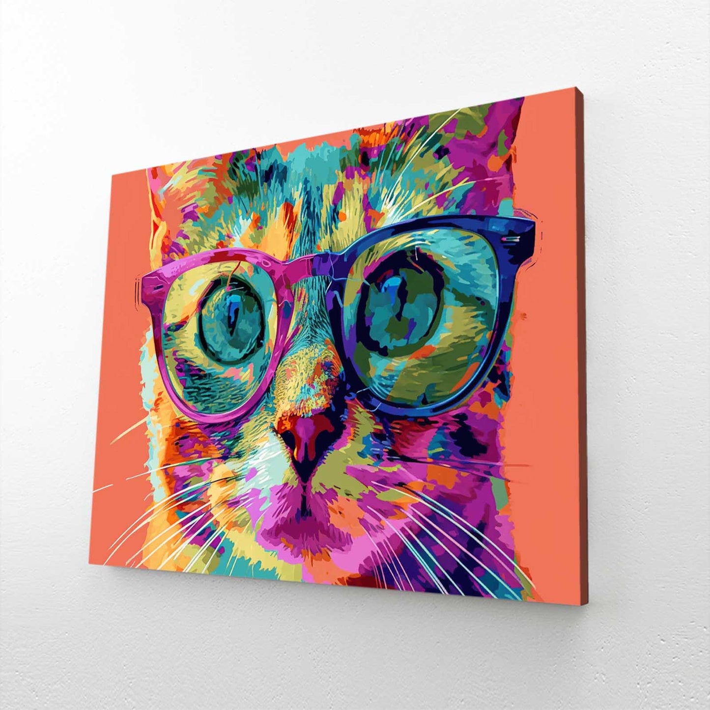 Funky Cat Wall Art