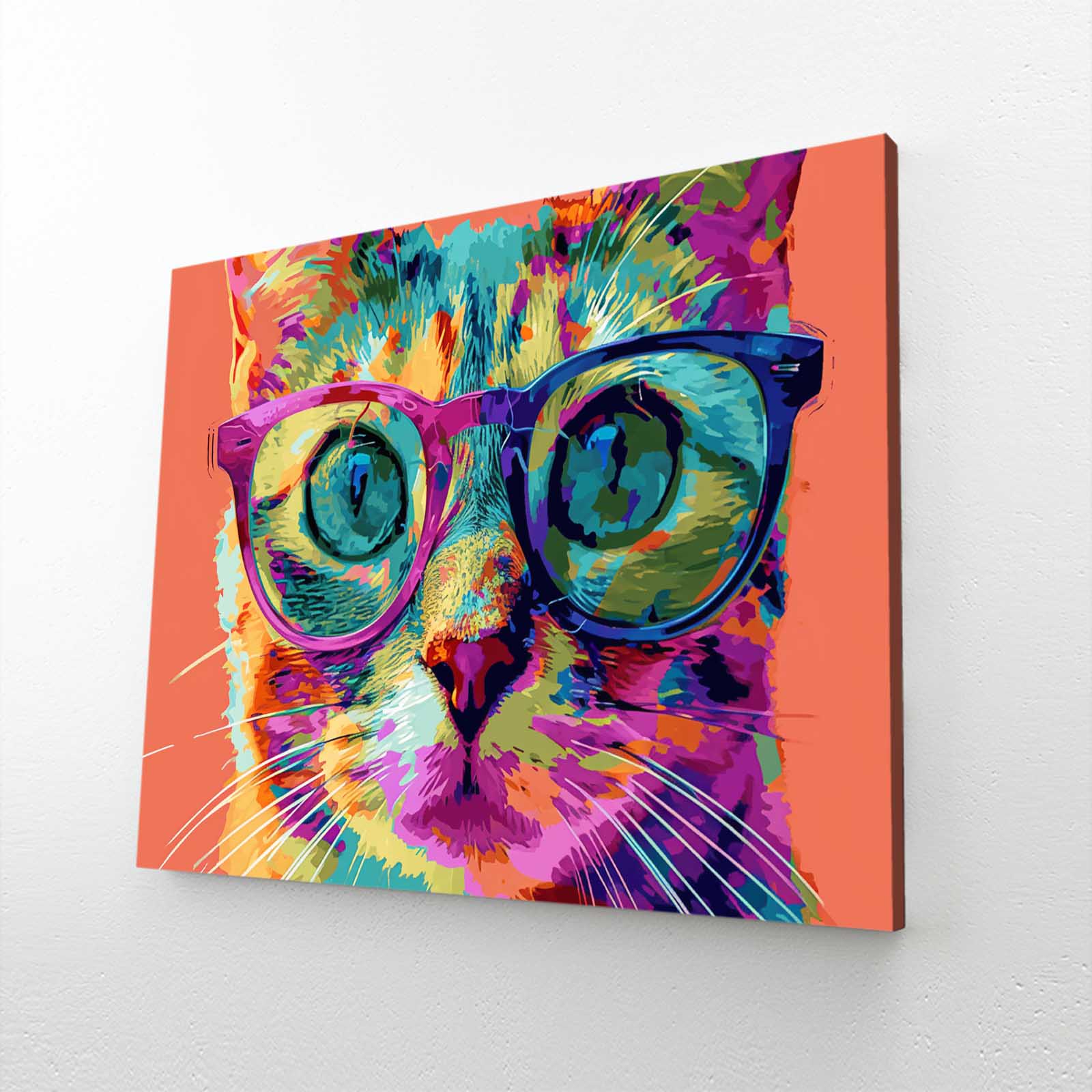 Funky Cat Wall Art