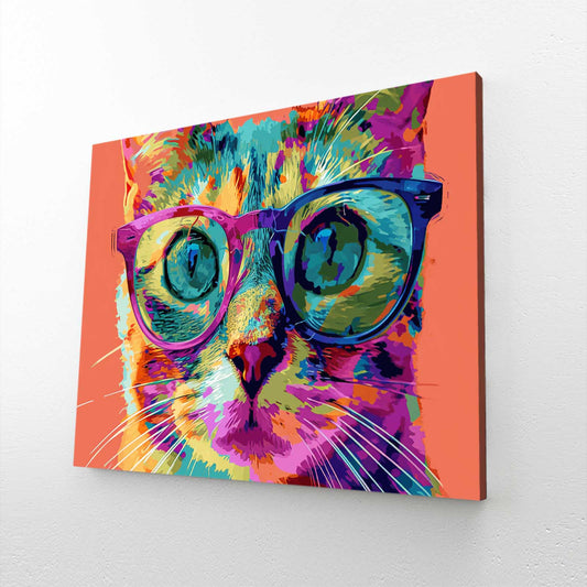 Funky Cat Wall Art