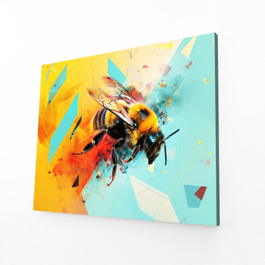 Futurist Vector Bee Art