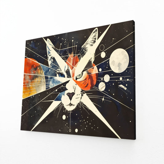 Galactic Fracture Cat Art