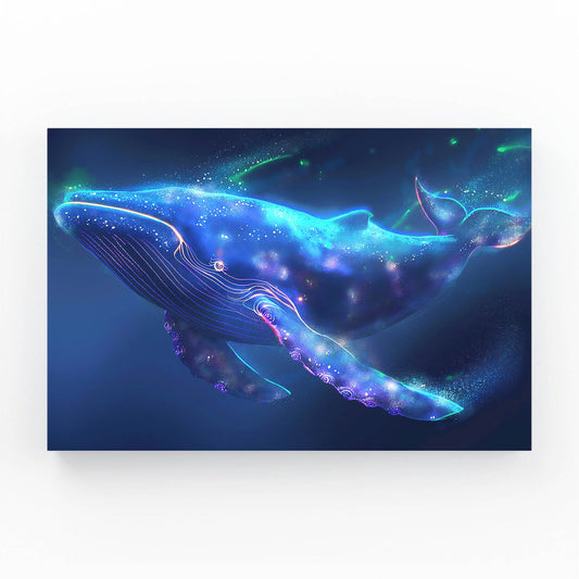 Galactic Whale Digital Art