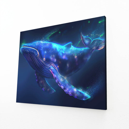 Galactic Whale Digital Art