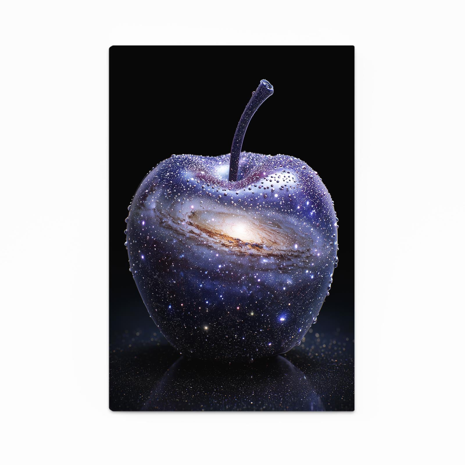 Galaxy Cosmos Apple Canvas Art – galaxy cosmos apple canvas print