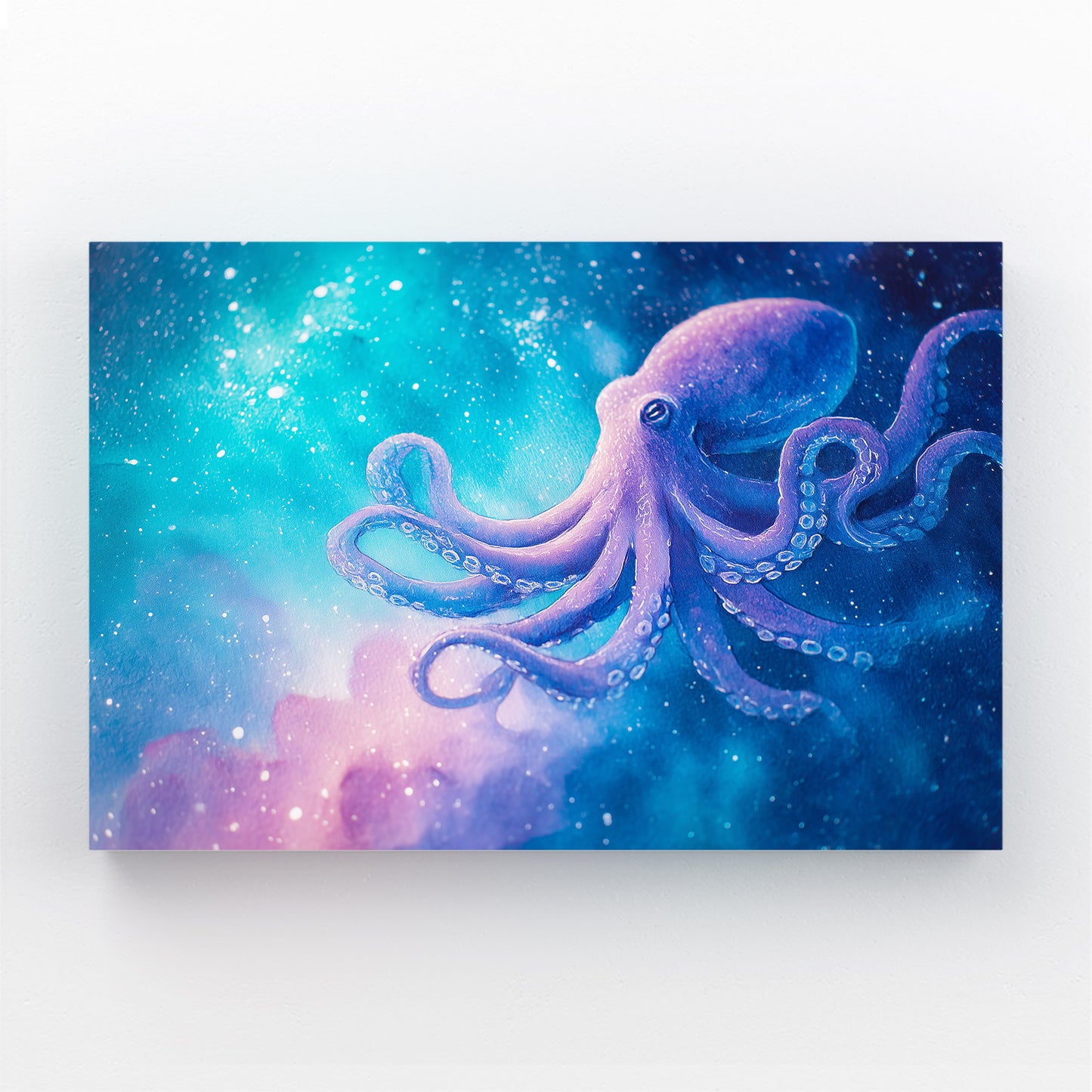 Galaxy Drift Octopus Canvas – galaxy drift octopus canvas print