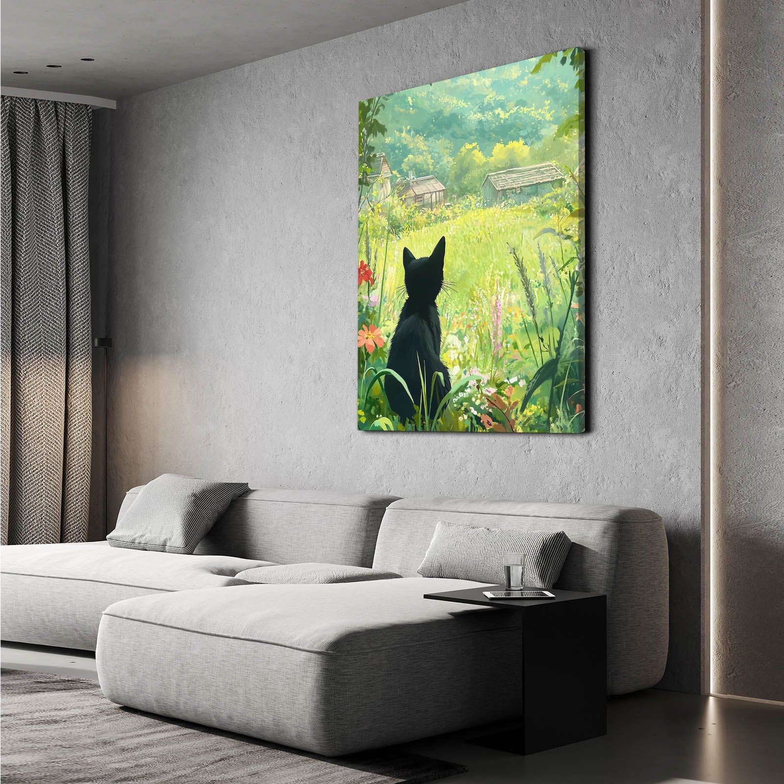 Garden Retreat Cat Wall Art