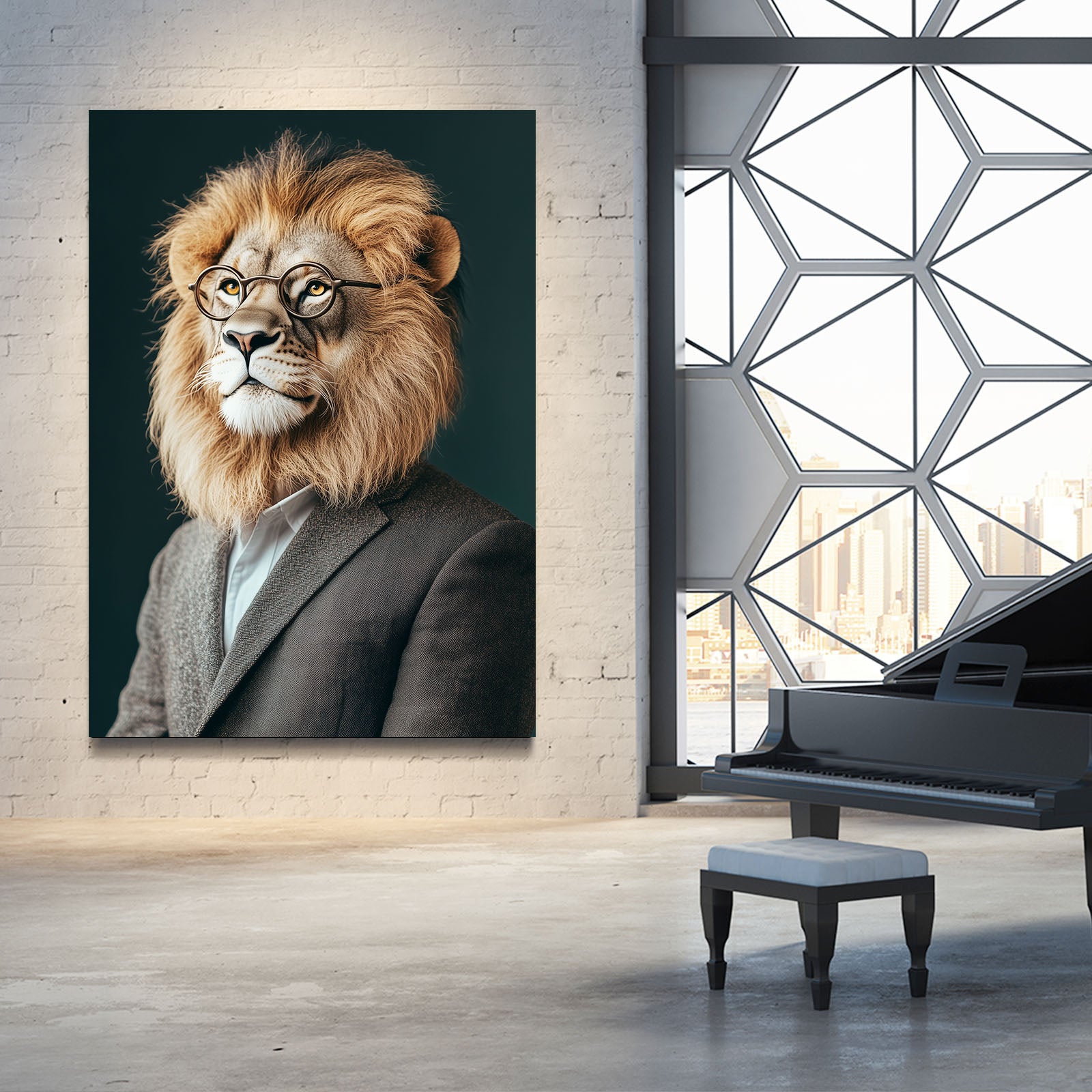 Gentle Lion Wall Art