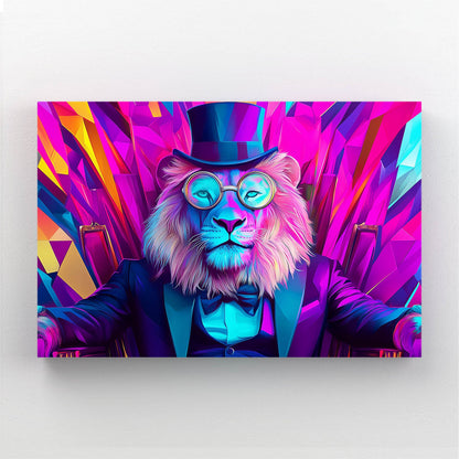 Gentleman Lion Wall Art