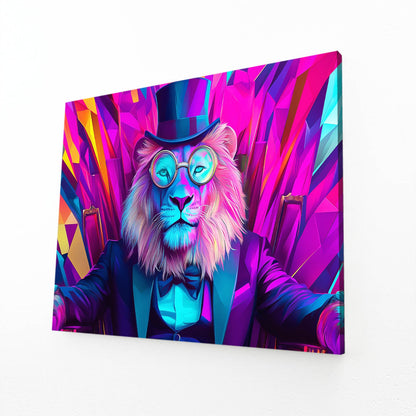 Gentleman Lion Wall Art