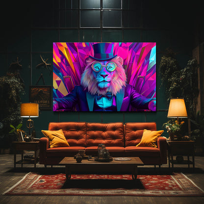 Gentleman Lion Wall Art