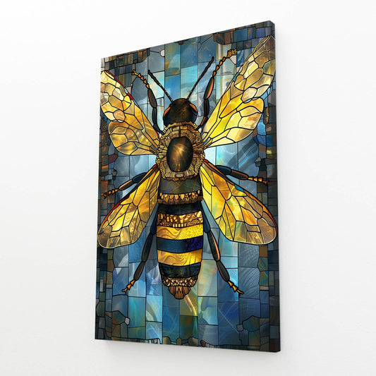 Geometric Bee Art
