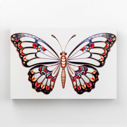 Geometric Butterfly Wall Art
