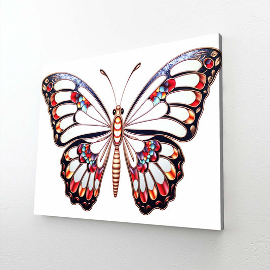 Geometric Butterfly Wall Art