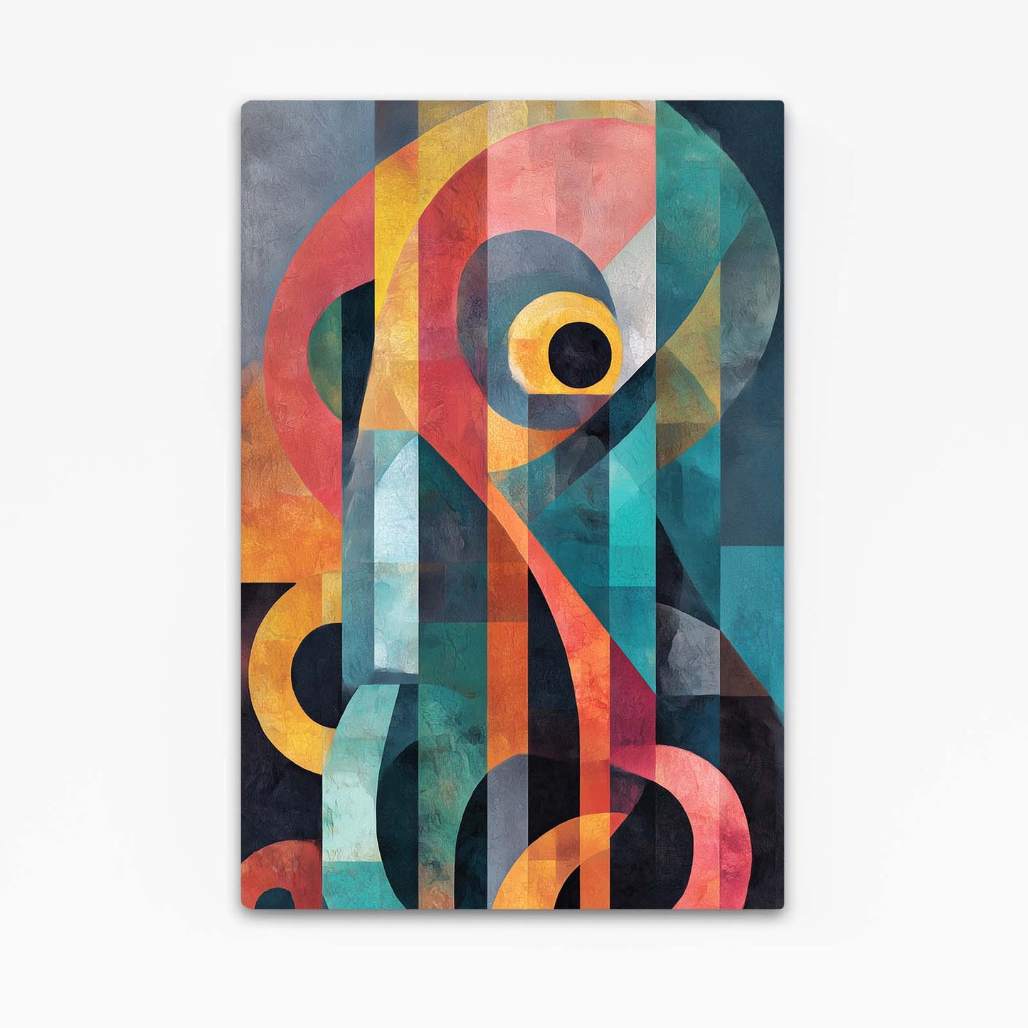 Geometric Color Blocks Octopus Prints – geometric color blocks octopus canvas print