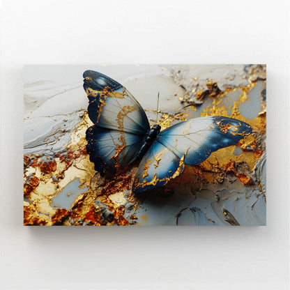 Gilded Wings Butterfly Wall Art