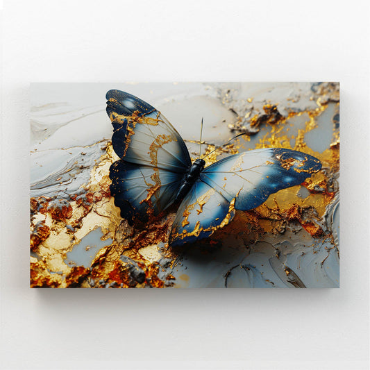 Gilded Wings Butterfly Wall Art