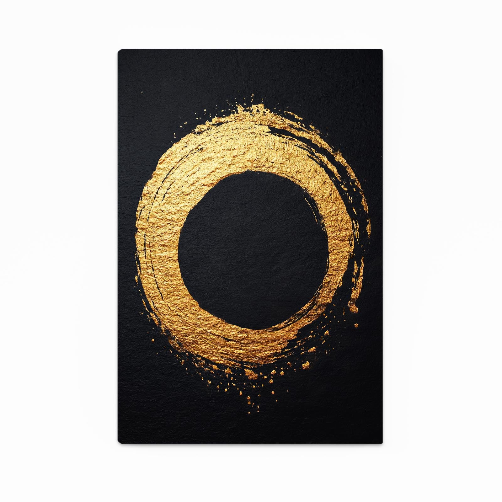 Gold Enso Ring Canvas – gold enso ring gold canvas print