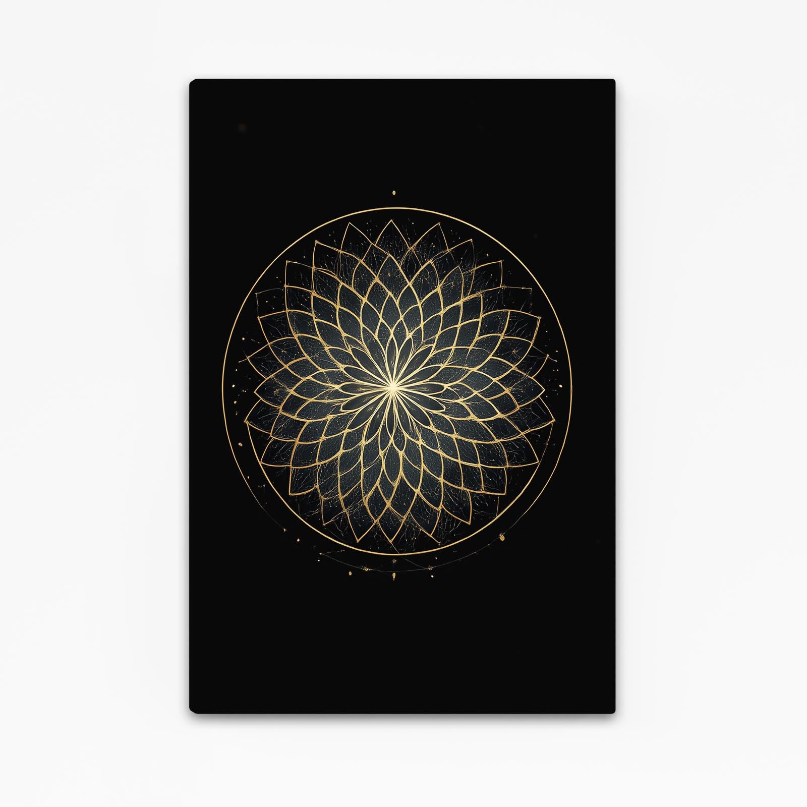 Gold Lace Rosette Prints – gold lace rosette gold canvas print